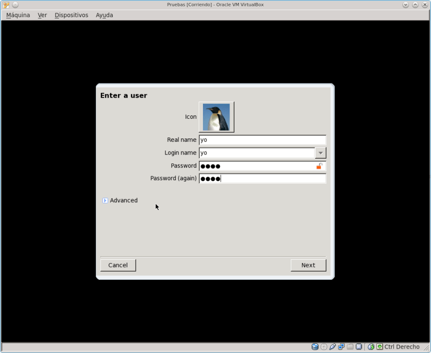 PCL1312-InstaladoCreandoUsuario