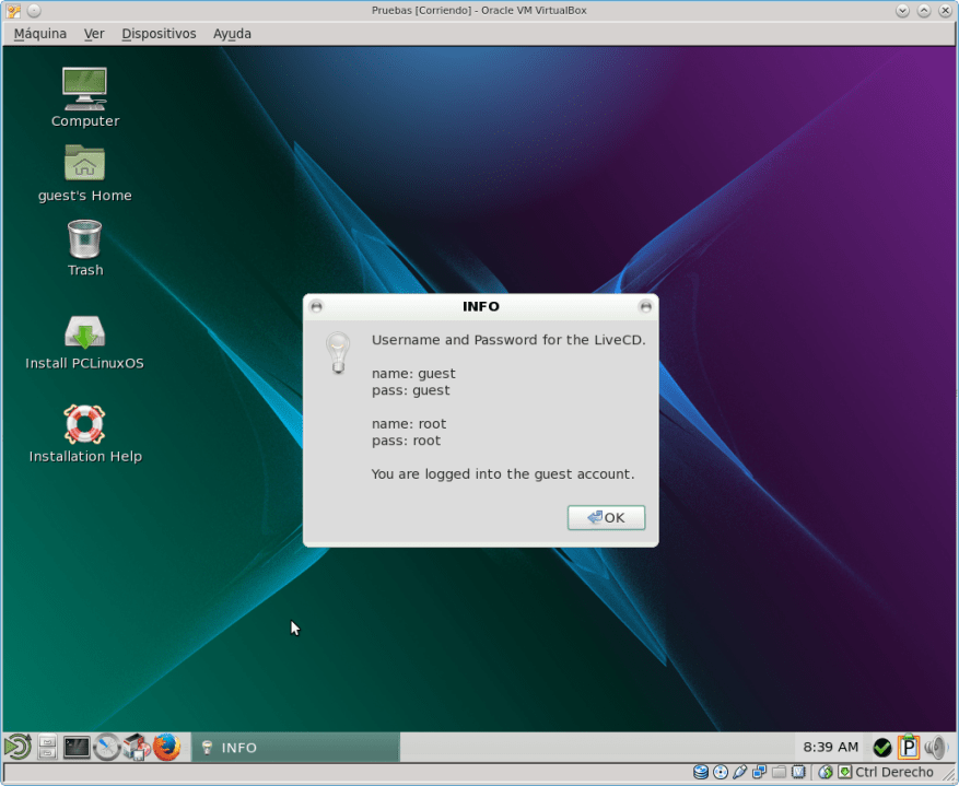 PCL1312-LiveClaveDeUsuario