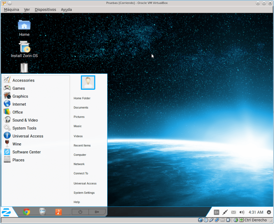 Z8-LiveMenuDeAplicacionesTipoW7