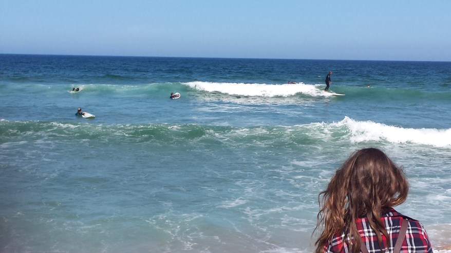 Surfistas en Praia do Guincho