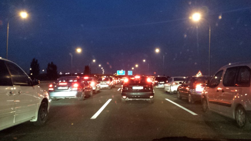 La angustia del atasco