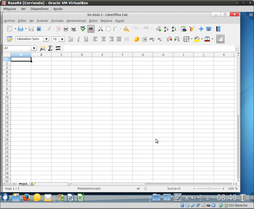 RosaR4 - Libre Office Calc