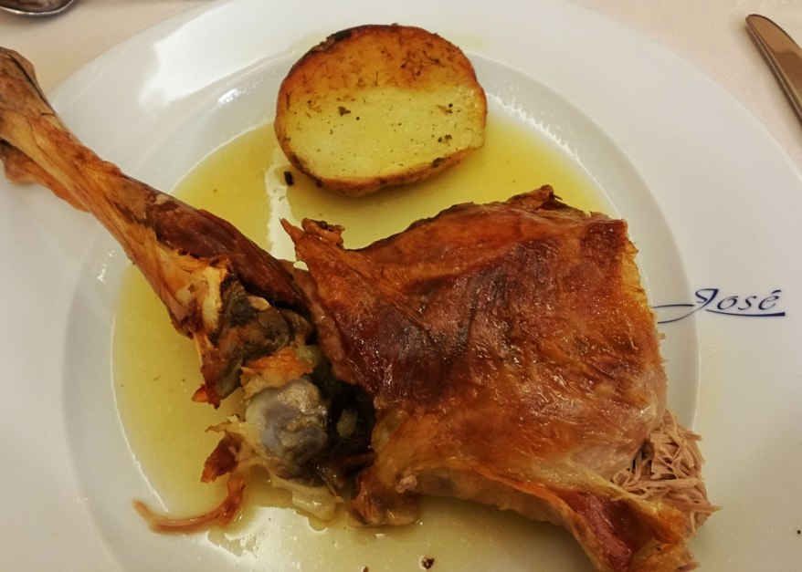 Segovia - Gastronomía: Cordero