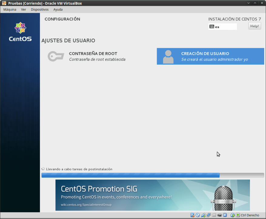 CentOS 7.1 -Instalación con Anaconda