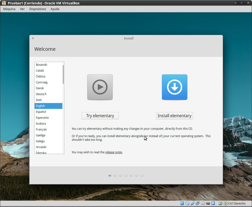 Elementary OS 03 -Me pruebas o me instalas?