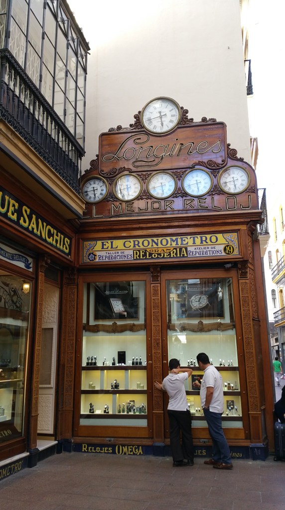 Sevilla.- Tienda de relojes