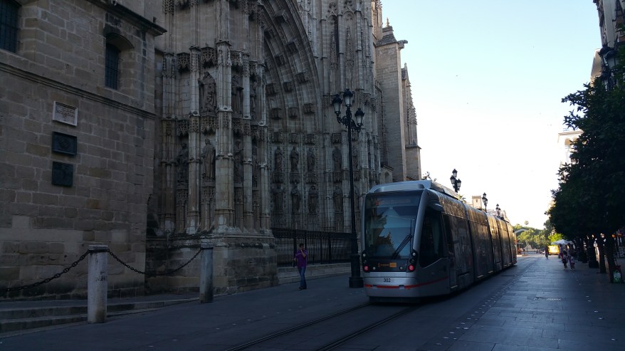 Sevilla.- El tranvía