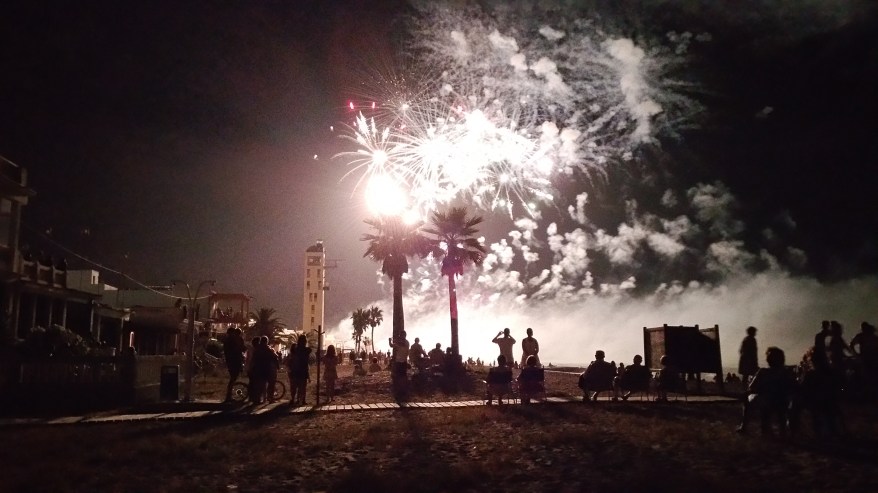 Castell de foc a la Mar de Nules1