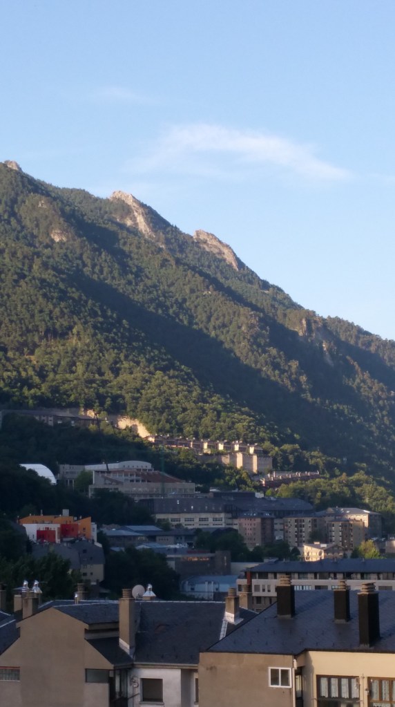 Andorra la Vella. Desnivel