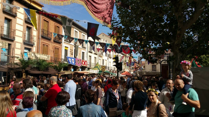 Mercado Cervantino de Alcalá- Gente
