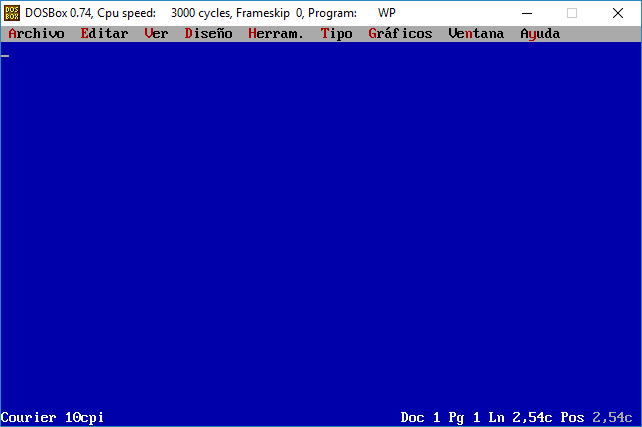 WP60CorriendoEnDOSBox