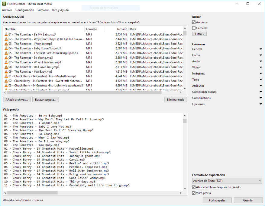 FileListers-FilelistCreator